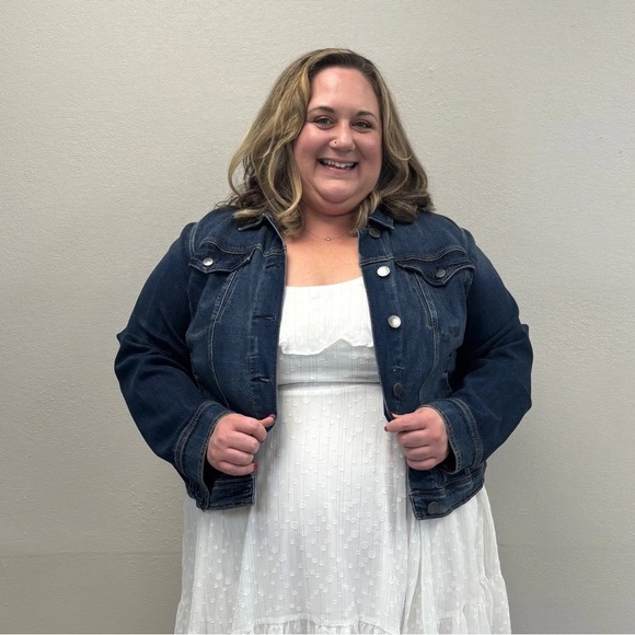 Lane Bryant Denim Jacket - Size 26 - Picture 3 of 6